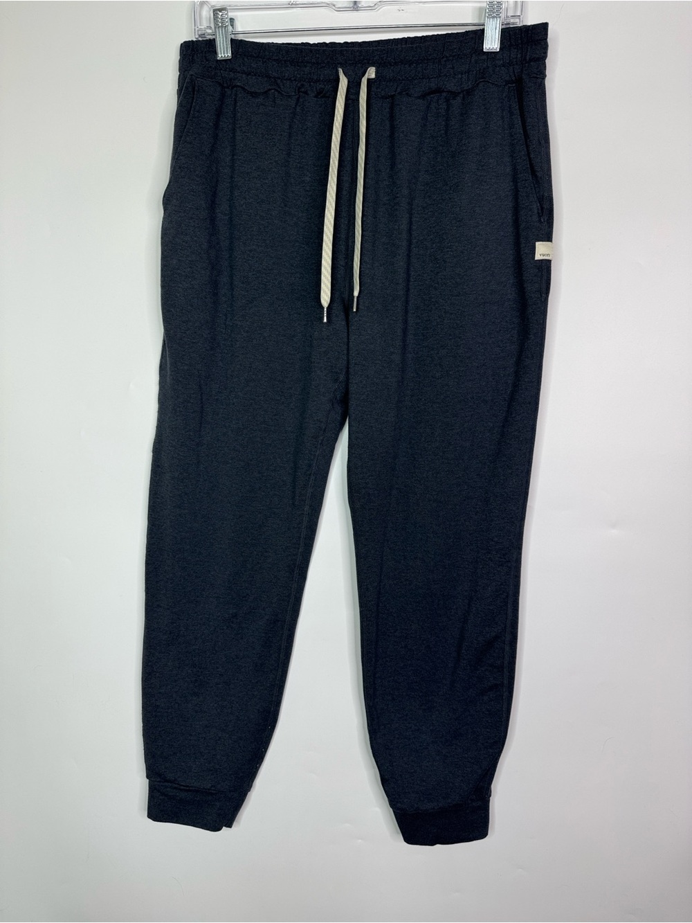 Vuori Dark Gray Pull On Jogger Drawstring Pants Size Large